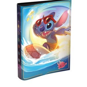 Disney Lorcana Stitch Lorebook Card Portfolio
